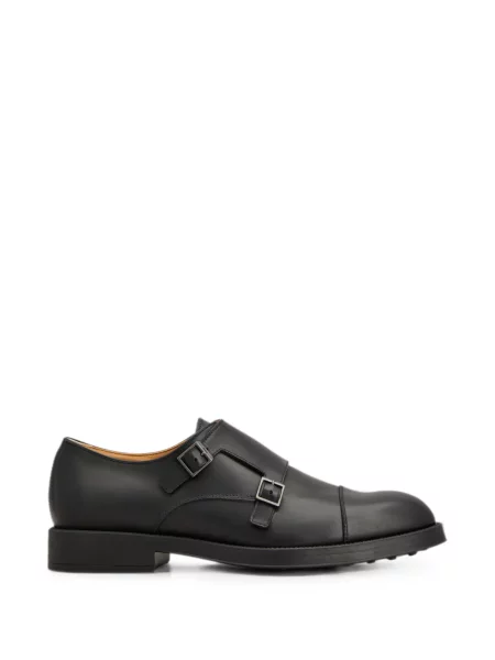 Pantofi monk Tod's cu bretele negru