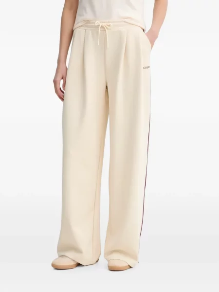 Pantaloni Guess cu dungi alergare