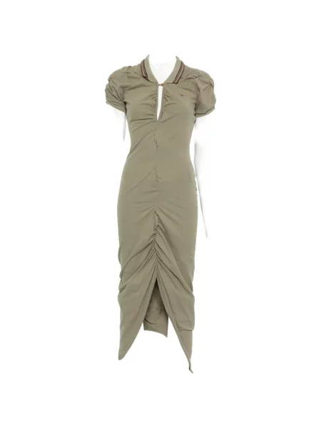 Rochie midi Vivienne Westwood până la genunchi de costum verde