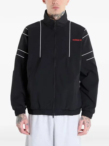Geacă Adidas alergare negru