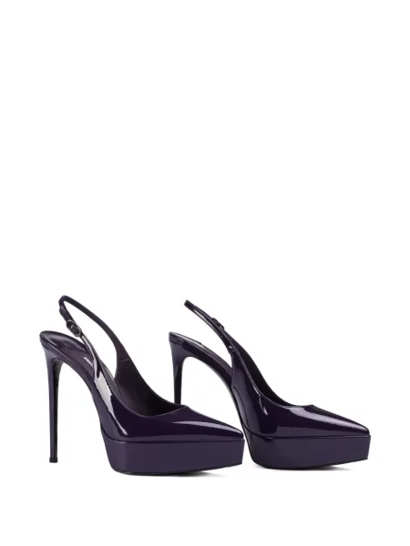 Pantofi cu toc Le Silla cu platformă violet