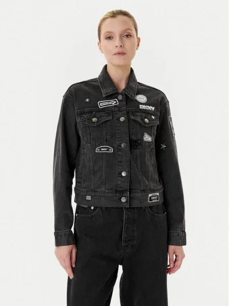 DKNY Geacă de blugi gri