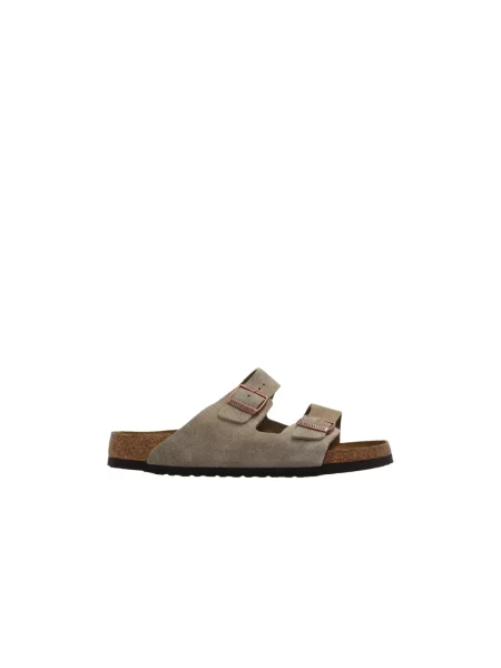 Birkenstock Klapki Arizona beige beżowe
