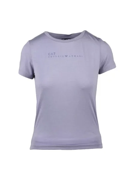 Koszulka Emporio Armani Ea7 fioletowa