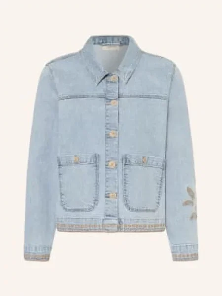 Cartoon Kurtka Dżinsowa blau niebieska