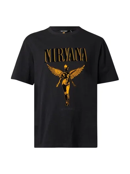 ANTONY MORATO Tricou galben curry negru