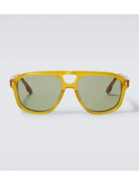 Pilot sončna očala Jacques Marie Mage rumena