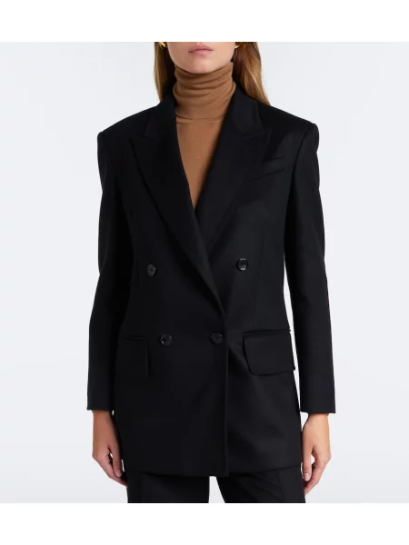 Μπλέιζερ Max Mara διπλόκουμπα μαύρο