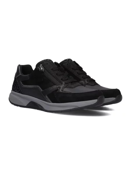 Sneakersy Gabor zamszowe czarne