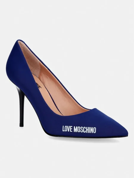 Lodičky Love Moschino modrá