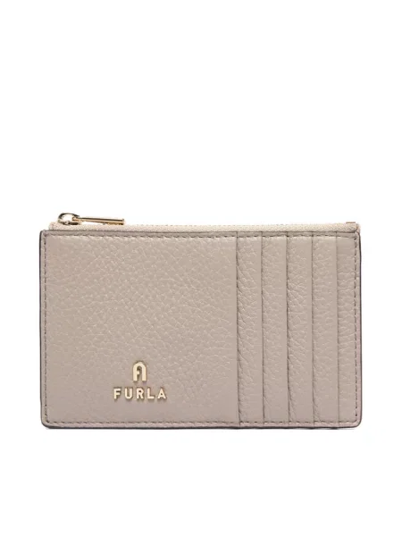 Furla Etui na karty kredytowe Camelia M CN beżowy