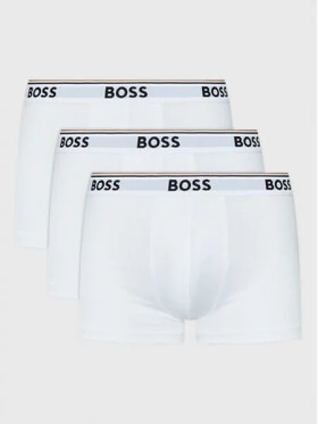 BOSS Orange Boxerky Power ťavej srsti / sivá / čierna biela