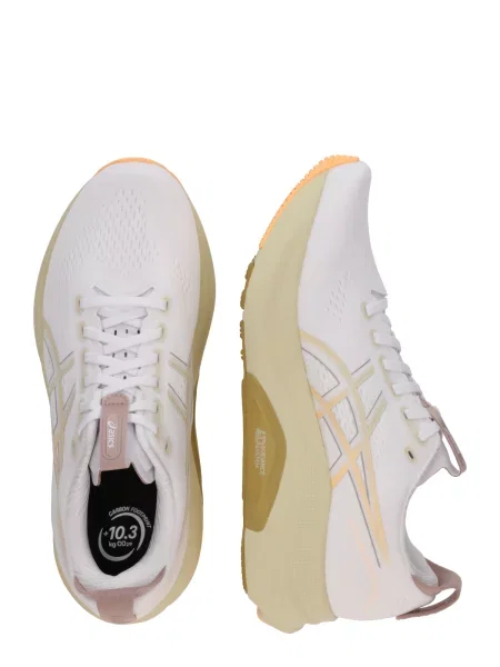 Pánske bežecké topánky ASICS Gel-Kayano 32 white/orange glow čierna