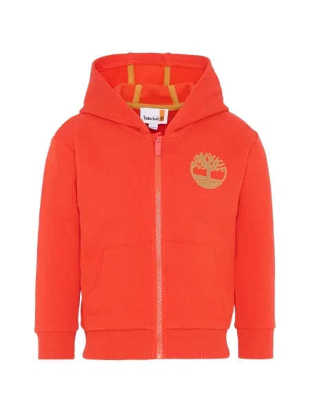 Bluza z kapturem dziecięca Timberland czerwona