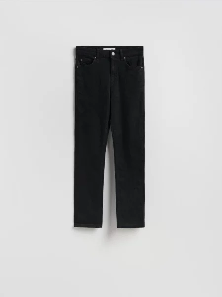 Reserved Blugi boyfriend negru