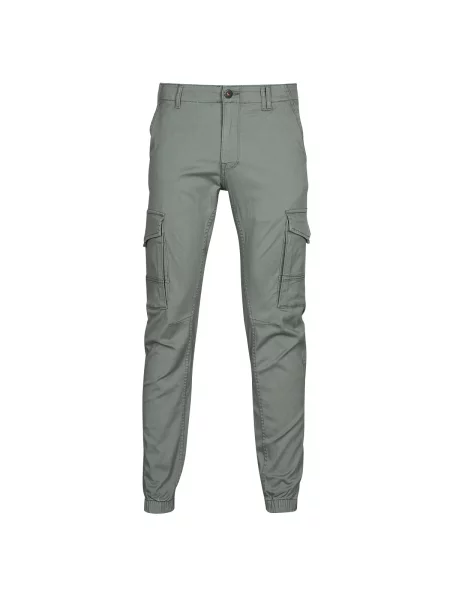 Kalhoty Jack & Jones šedé