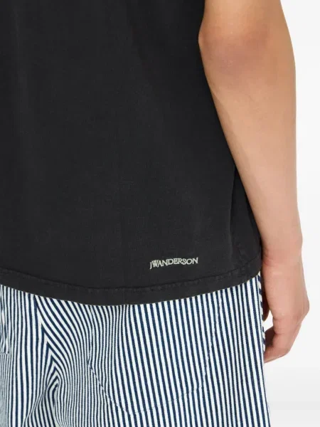 Tricou Jw Anderson cu broderie negru