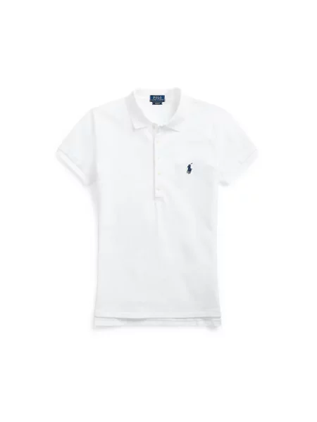 Polo Ralph Lauren polo z kołnierzykiem biały