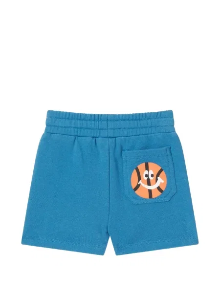 Szorty dziecięce Stella Mccartney niebieskie