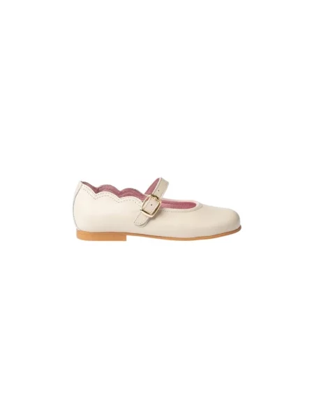 Pantofi copii Angelitos bej