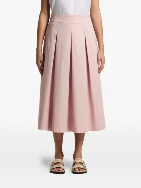 Fusta plisata Peserico plisată roz