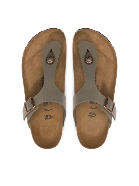 Japonki Birkenstock szare