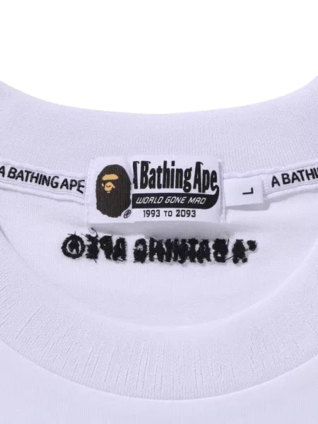 Tricou A Bathing Ape® lung alb