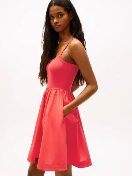 Tommy Jeans Rochie de vară roșu