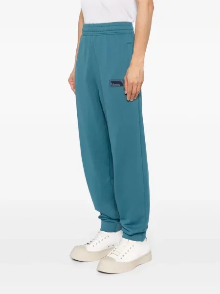 Pantaloni sport Maison Kitsune albastru