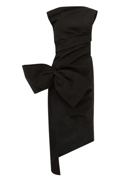 Rochie David Koma cu funde de costum negru