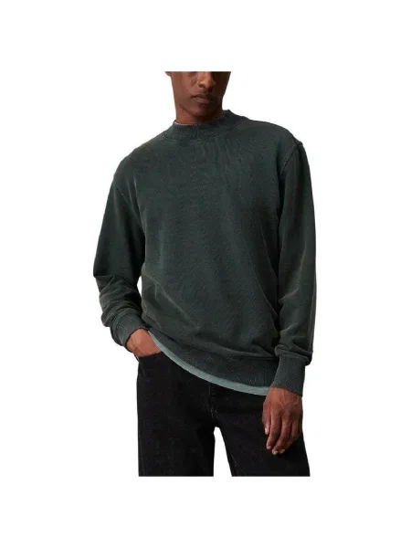 Geacă de blugi Calvin Klein Jeans verde