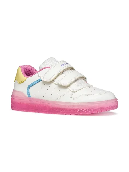 Geox sneakers pentru copii WASHIBA alb