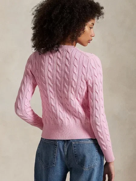 Кардиган Polo Ralph Lauren рожевий