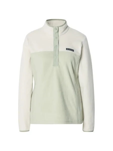 COLUMBIA Pulovere sport Benton Springs piatră / verde pastel gri