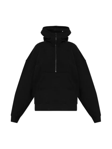 Bluza z kapturem Saint Laurent z kapturem czarna