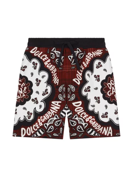 Szorty dziecięce Dolce And Gabbana czerwone