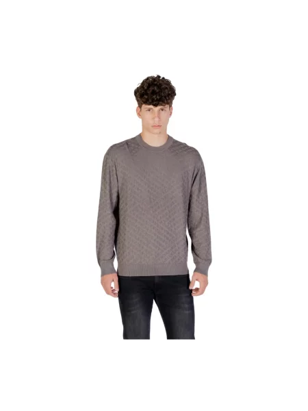 Sweter Armani Exchange szary