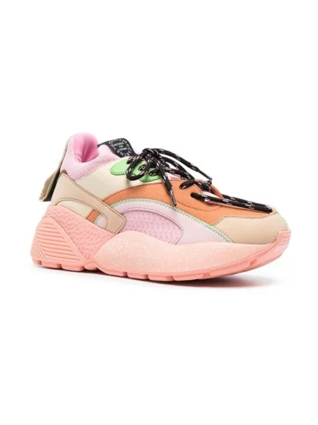 Lniane sneakersy Stella Mccartney chunky