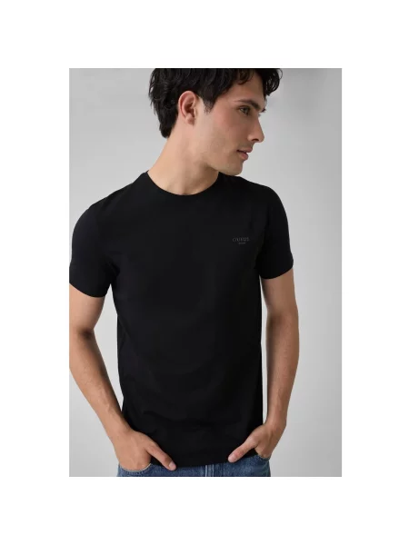 GUESS Póló | Extra slim fit fekete