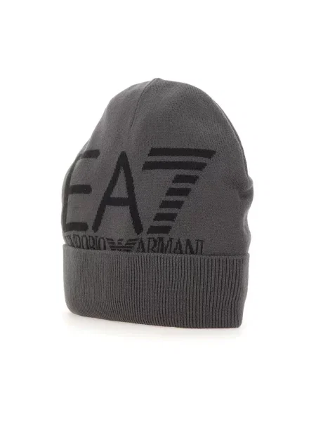 Czapka Ea7 Emporio Armani z logo szara