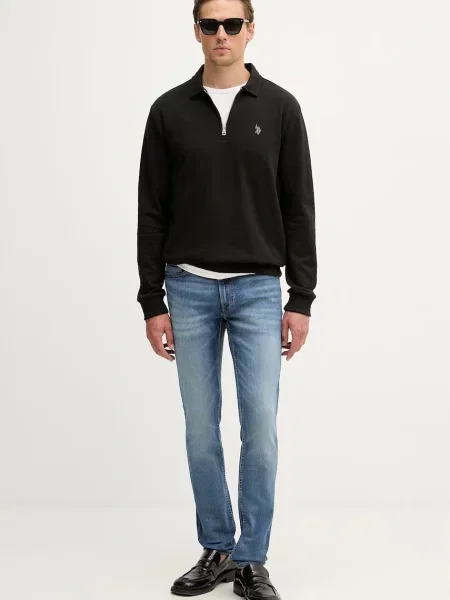 Calvin Klein Jeans rifle skinny pánske modrá