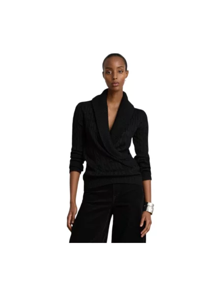 LAUREN RALPH LAUREN Sweter czarny