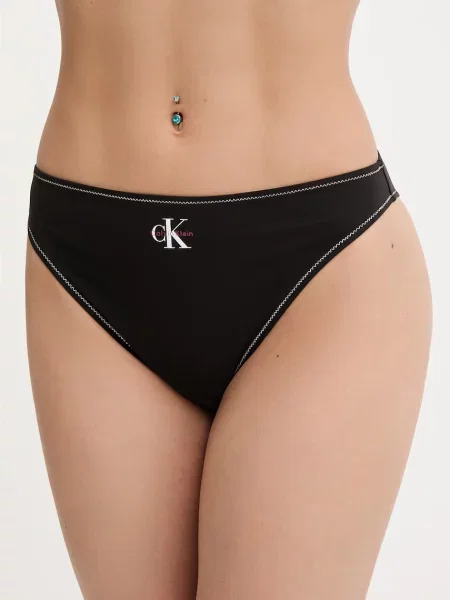 Calvin Klein plavkové nohavičky dámske čierna