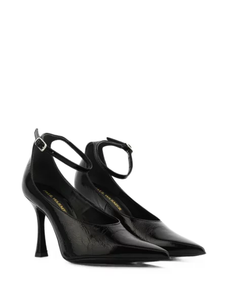 Pantofi cu toc Paul Warmer cu bretele negru