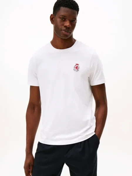 Tommy Hilfiger kratka majica bela