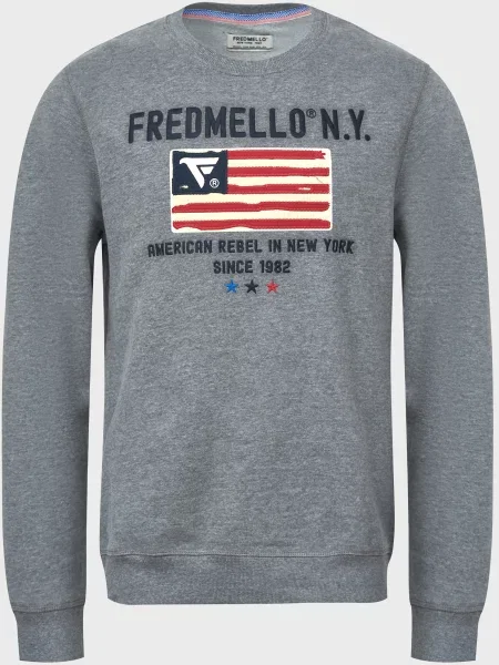 Свитер Fred Mello серый