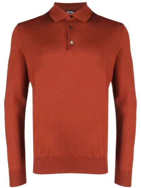Polo Zegna tricotate portocaliu