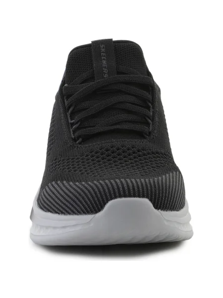 Členkové topánky Skechers čierna