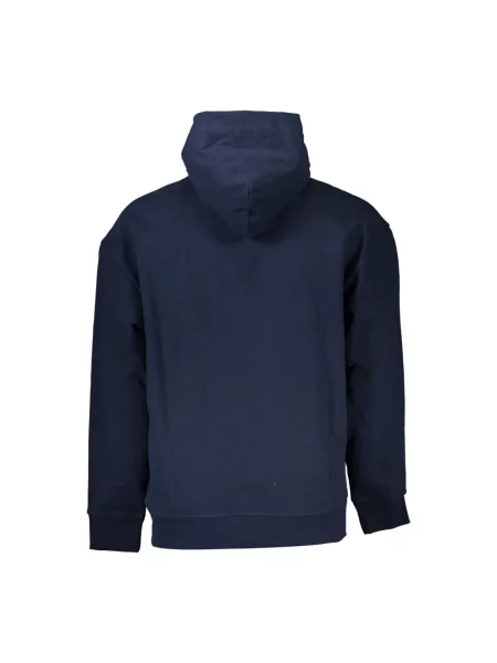 Bluza z kapturem Tommy Jeans niebieska