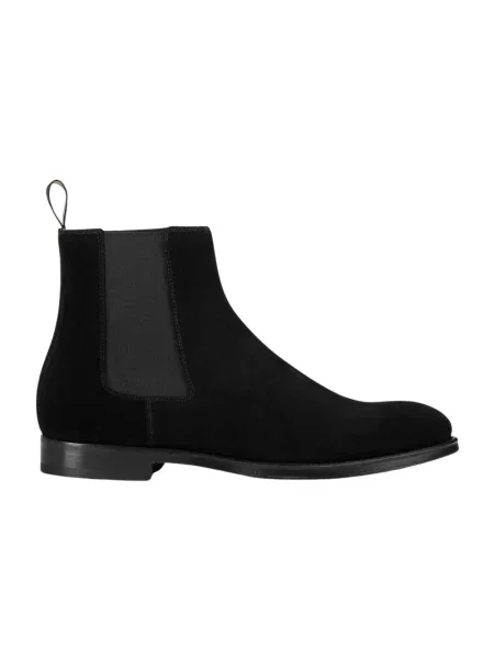 Buty do kostki Doucal's skórzane czarne